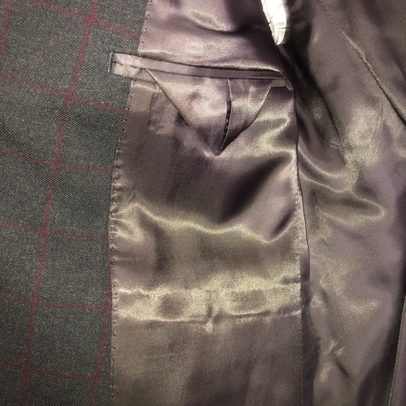 RAULPH LAUREN: Boys 12R Grey Suit Jacket - Picture 7 of 8